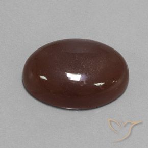 Pierre de lune Brun moyen naturelle ovale, 21.08 ct, Opaque