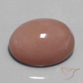 Pierre de lune Brun cannelle léger naturelle ovale, 31.34 ct, Opaque
