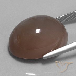Pierre de lune Brun espresso naturelle ovale, 29.70 ct, Opaque