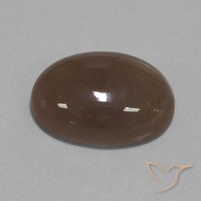 Pierre de lune Brun moyen naturelle ovale, 22.19 ct, Opaque
