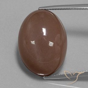 30.75ct Naturel Brun Pierre de lune, ovale, Opaque