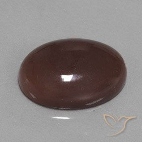 Pierre de lune Brun moyen naturelle ovale, 18.53 ct, Opaque