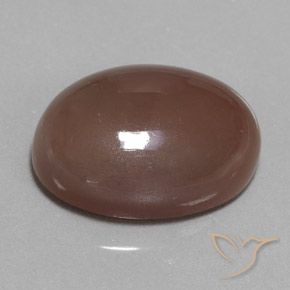 Pierre de lune Brun moyen naturelle ovale, 23.37 ct, Opaque