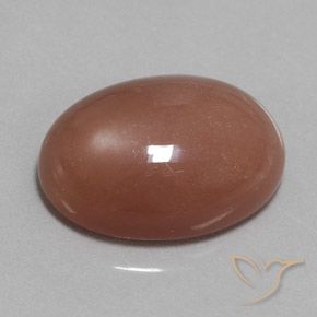 Pierre de lune Brun moyen naturelle ovale, 22.59 ct, Opaque