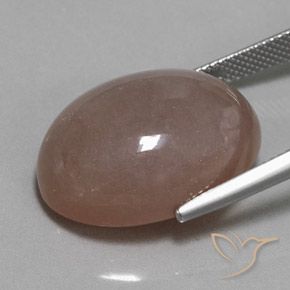 Pierre de lune Marron clair naturelle ovale, 25.09 ct, Opaque