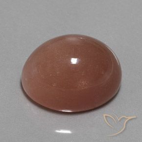 Pierre de lune Brun rougeâtre naturelle ovale, 25.10 ct, Opaque