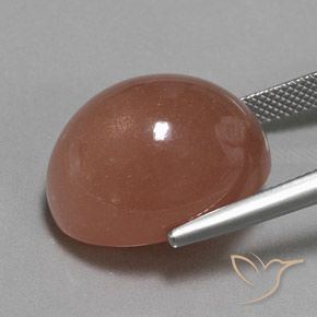 Pierre de lune Brun rougeâtre naturelle ovale, 25.10 ct, Opaque