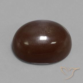Pierre de lune Brun moyen naturelle ovale, 23.33 ct, Opaque