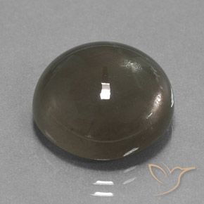 Pierre de lune Brun gris naturelle Tour, 18.40 ct, Translucide