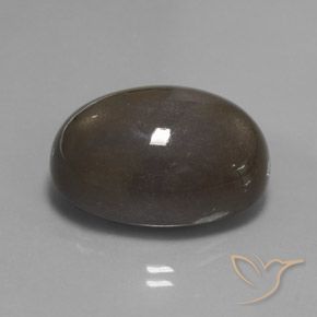 Pierre de lune Marron ambré naturelle ovale, 27.12 ct, Translucide