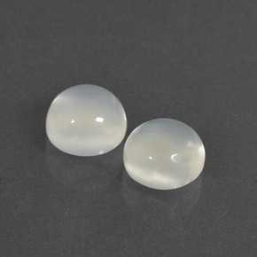 Achetez naturel 4,56ct blanc pierre de lune gems, coupe roude, en provenance inde chez gemselect. en stock, livraison internationale!