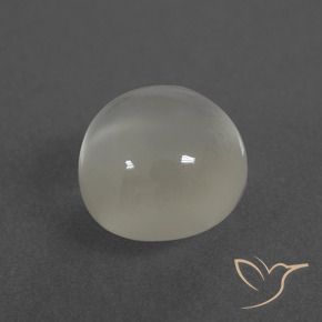 Pierre de lune Blanc chaud naturelle Tour, 3.52 ct, Translucide
