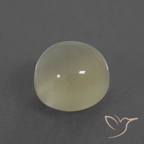 Pierre de lune Blanc chaud naturelle Tour, 3.59 ct, Translucide
