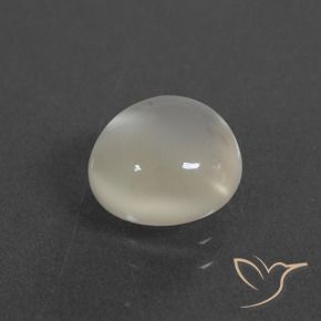 Pierre de lune Blanc chaud naturelle Tour, 2.80 ct, Translucide