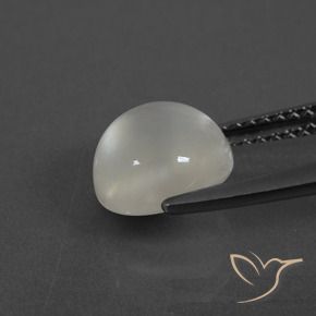 Pierre de lune Blanc chaud naturelle Tour, 2.43 ct, Translucide