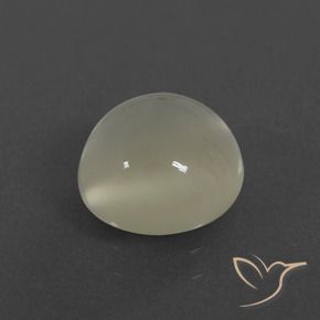 Pierre de lune Blanc chaud naturelle Tour, 2.84 ct, Translucide