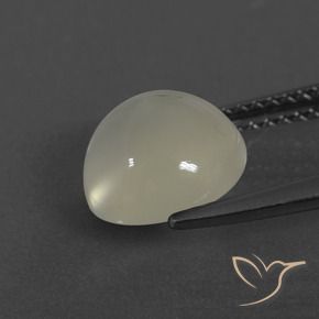 Pierre de lune Blanc chaud naturelle Tour, 2.84 ct, Translucide