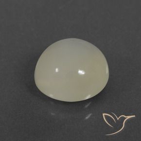 Pierre de lune Blanc chaud naturelle Tour, 2.86 ct, Translucide