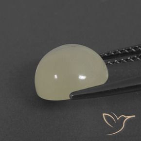 Pierre de lune Blanc chaud naturelle Tour, 2.86 ct, Translucide