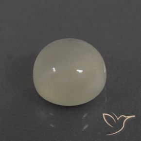 Pierre de lune Blanc chaud naturelle Tour, 3.33 ct, Translucide