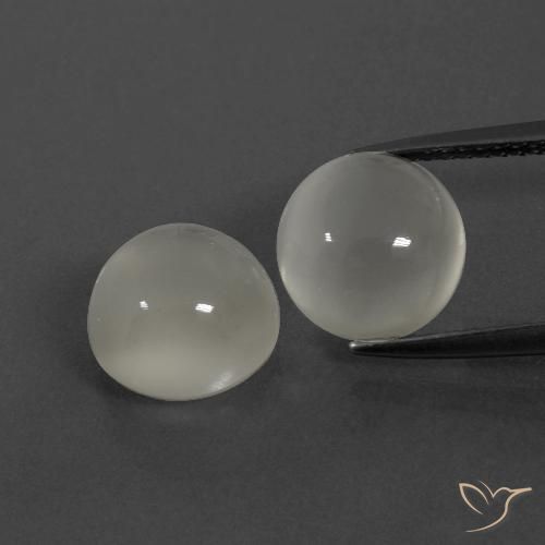 Shop natural 7.56ct Blanc chaud Pierre de lune gems, Tour, from Inde at GemSelect. In stock, global shipping!