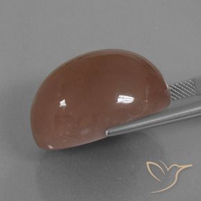 Pierre de lune Marron chaud naturelle ovale, 44.24 ct, Opaque