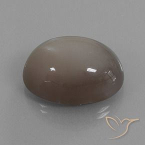 Pierre de lune Brun moyen naturelle ovale, 39.74 ct, Opaque