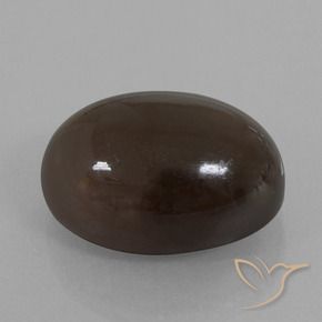 Pierre de lune Marron ambré naturelle ovale, 29.78 ct, Opaque