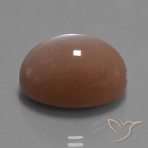 Pierre de lune Brun moyen naturelle ovale, 30.59 ct, Opaque