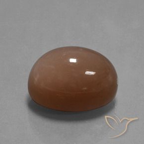 Pierre de lune Brun moyen naturelle ovale, 35.65 ct, Opaque