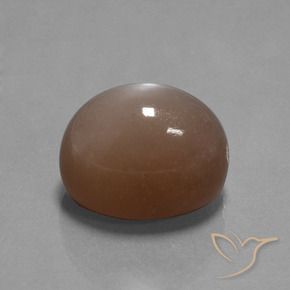 Pierre de lune Brun moyen naturelle ovale, 34.59 ct, Opaque