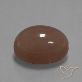 Pierre de lune Brun naturelle ovale, 32.77 ct, Opaque