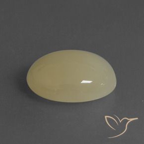 Pierre de lune Marron clair naturelle ovale, 5.43 ct, Translucide