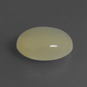 Pierre de lune marron naturelle coupe ovale, 6,67 ct, translucide