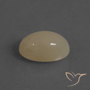 Pierre de lune Marron clair naturelle ovale, 8.02 ct, Translucide