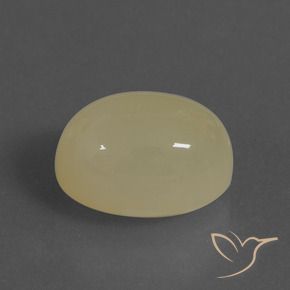 Pierre de lune Brun café léger naturelle ovale, 8.81 ct, Translucide