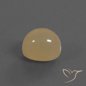 Pierre de lune Or-orange moyen naturelle ovale, 4.72 ct, Translucide