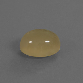 Pierre de Lune Orange naturelle Coupe ovale, 4.40 ct, Translucide