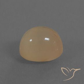 Pierre de lune Marron clair naturelle ovale, 5.95 ct, Translucide