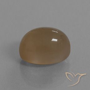 Pierre de lune Brun caramel léger naturelle ovale, 9.55 ct, Translucide