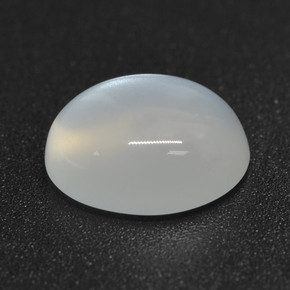 Pierre de lune blanc naturelle coupe ovale, 2,56 ct, translucide