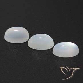 Shop natural 5.51ct Blanc translucide Pierre de lune gems, ovale, from Inde at GemSelect. In stock, global shipping!
