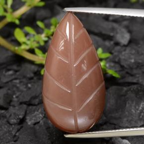 Pierre de Lune Orange moyen naturelle Forme fantaisie, 23.00 ct, Translucide