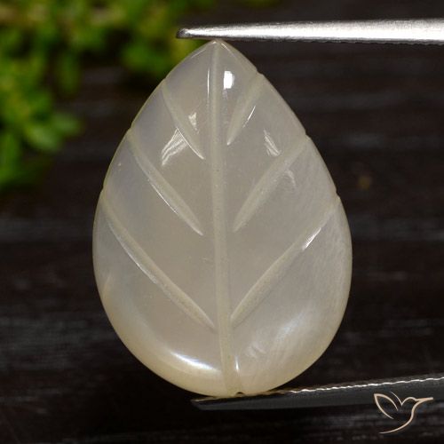 14.13ct Naturel Brun arachide léger Pierre de lune, Fantaisie, Translucide