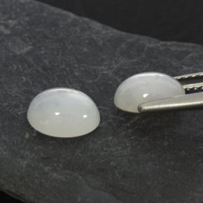 Achetez naturel 2,68ct blanc pierre de lune gems, coupe ovale, en provenance inde chez gemselect. en stock, livraison internationale!