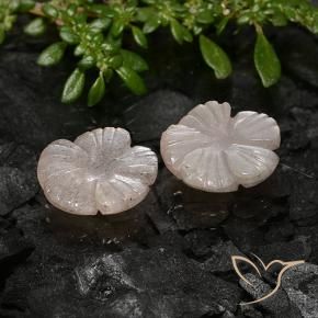 Shop natural 4.91ct Brun arachide léger Pierre de lune gems, Taille Fleur, from Inde at GemSelect. In stock, global shipping!