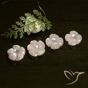 Shop natural 7.19ct Rose très clair Pierre de lune gems, Taille Fleur, from Inde at GemSelect. In stock, global shipping!