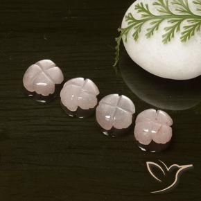 Shop natural 7.22ct Rose très clair Pierre de lune gems, Taille Fleur, from Inde at GemSelect. In stock, global shipping!