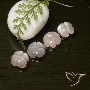Shop natural 8.33ct Rose très clair Pierre de lune gems, Taille Fleur, from Inde at GemSelect. In stock, global shipping!