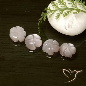 Shop natural 8.43ct Rose très clair Pierre de lune gems, Taille Fleur, from Inde at GemSelect. In stock, global shipping!